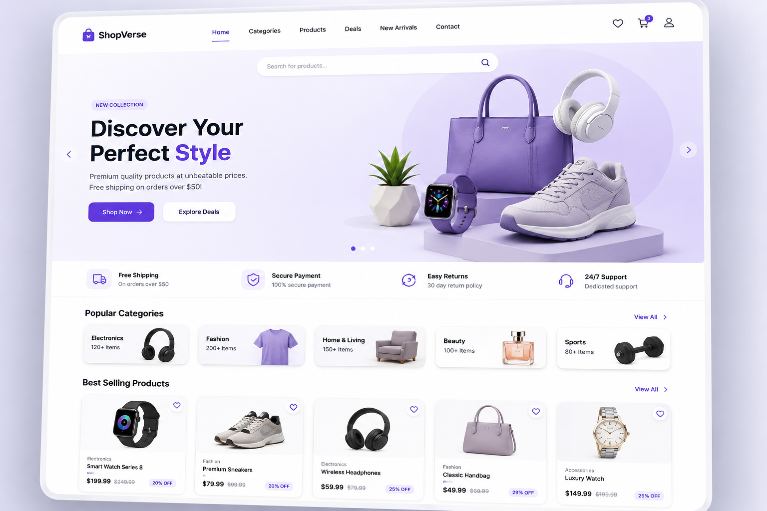 E-Commerce Website